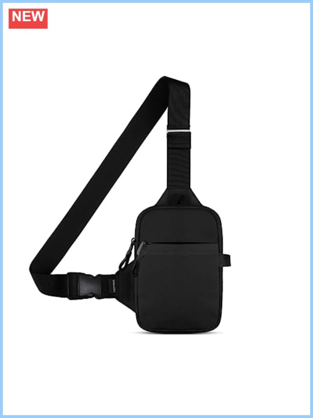 Mini Sling Bag Crossbody Small Chest Shoulder Bag Nylon Adjustable Strap